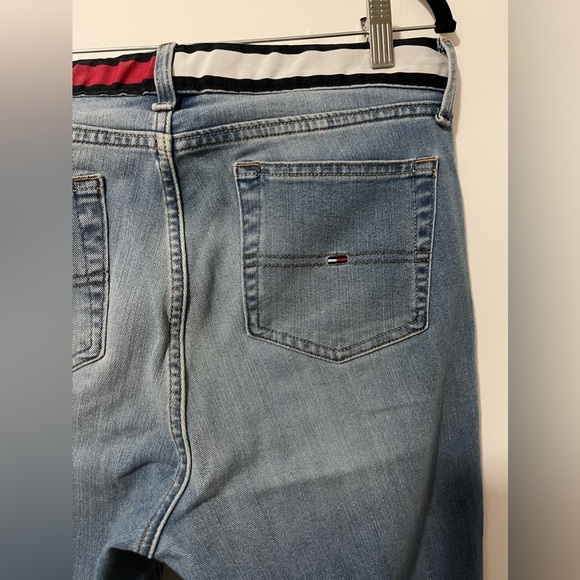Tommy Hilfiger Women’s High Rise Skinny Ribbon Waist Jeans In US 10 - Picture 9 of 10